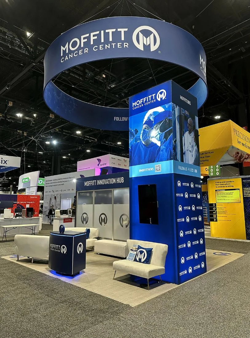 Portable 10x10 fabric booth